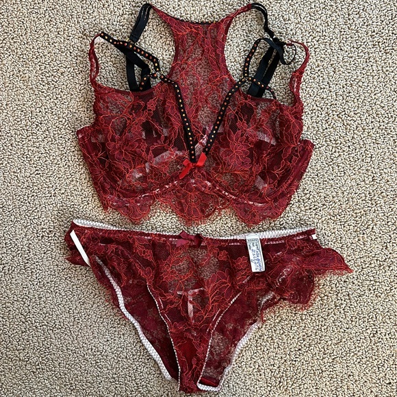 Agent Provocateur High neck bra and panties - NWOT sample sale 36D/AP4 - Picture 3 of 5